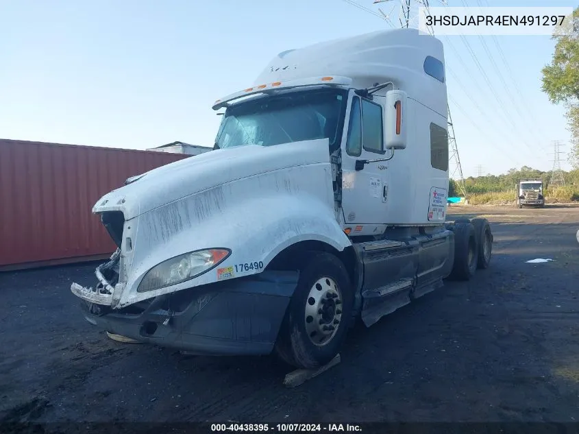 2014 International Prostar VIN: 3HSDJAPR4EN491297 Lot: 40438395