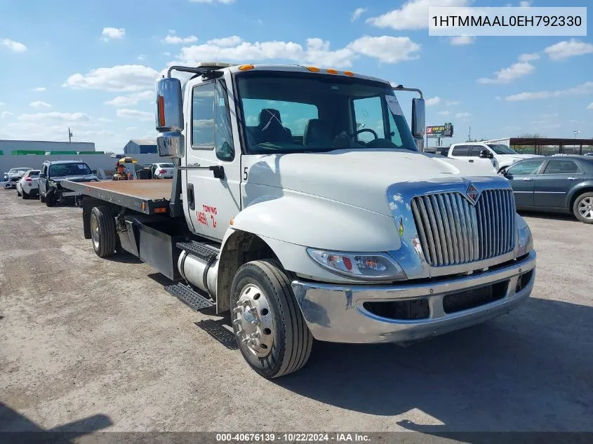 2014 International 4000 4300 VIN: 1HTMMAAL0EH792330 Lot: 40676139