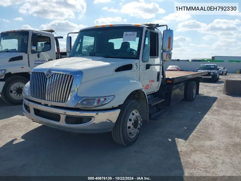 2014 International 4000 4300 VIN: 1HTMMAAL0EH792330 Lot: 40676139