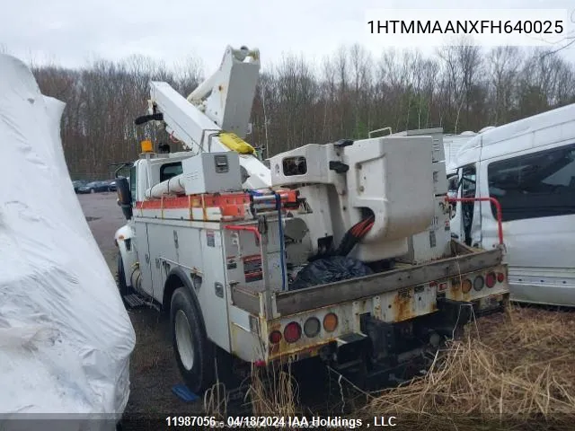 1HTMMAANXFH640025 2015 International 4000 4300