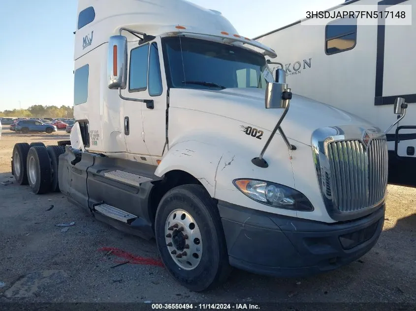 2015 International Prostar VIN: 3HSDJAPR7FN517148 Lot: 36550494