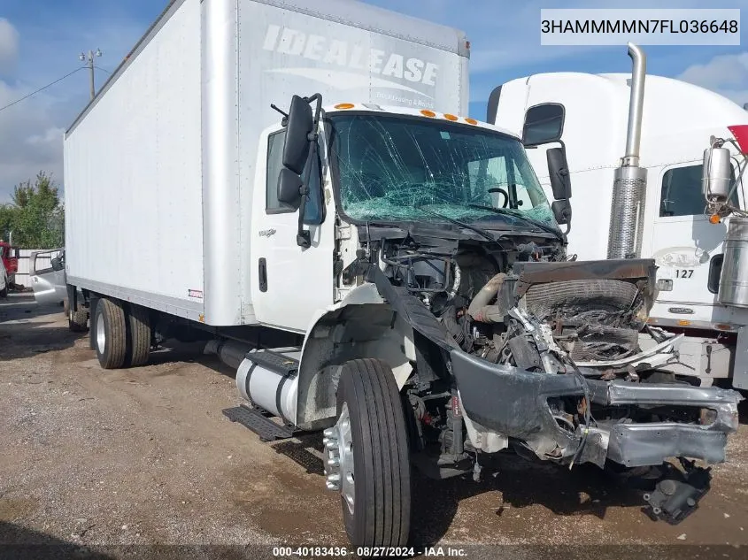 2015 International 4000 4300 VIN: 3HAMMMMN7FL036648 Lot: 40183436