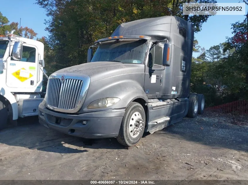 2015 International Prostar VIN: 3HSDJAPR5FN50952 Lot: 40656057