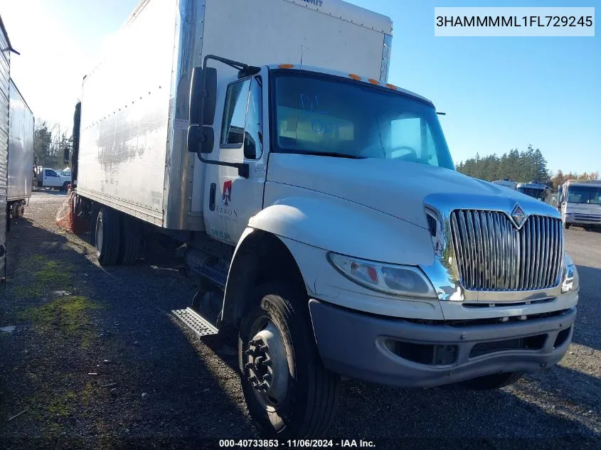 2015 International 4000 4300 VIN: 3HAMMMML1FL729245 Lot: 40733853