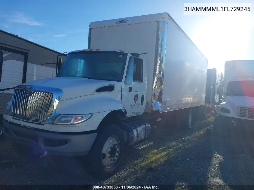 2015 International 4000 4300 VIN: 3HAMMMML1FL729245 Lot: 40733853