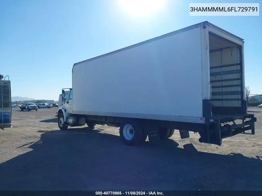 2015 International 4000 4300 VIN: 3HAMMMML6FL729791 Lot: 40770985