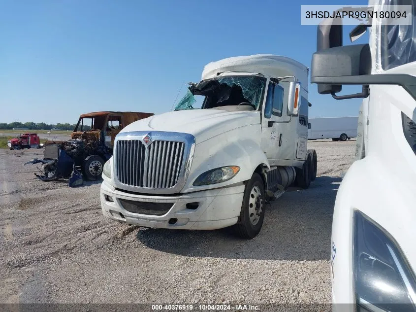 2016 International Prostar VIN: 3HSDJAPR9GN180094 Lot: 40376919