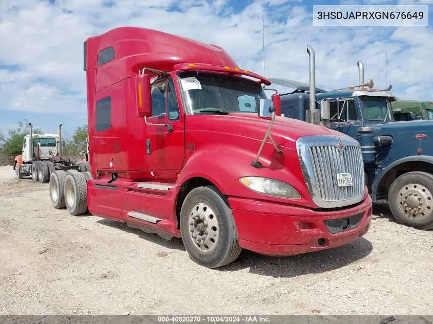 3HSDJAPRXGN676649 2016 International Prostar