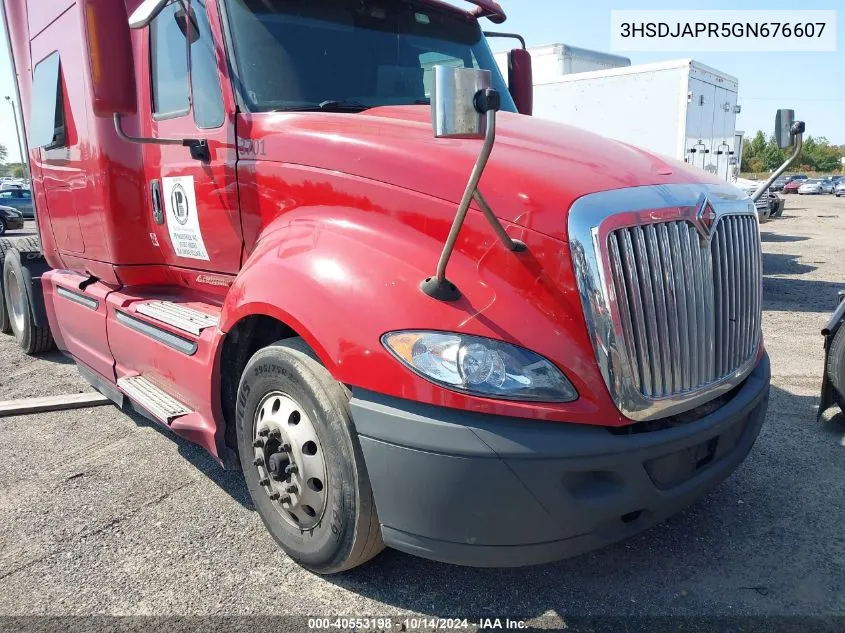 2016 International Prostar VIN: 3HSDJAPR5GN676607 Lot: 40553198