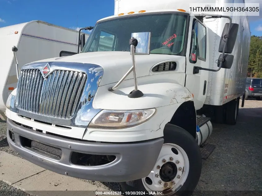 2016 International 4000 4300 VIN: 1HTMMMML9GH364305 Lot: 40652528