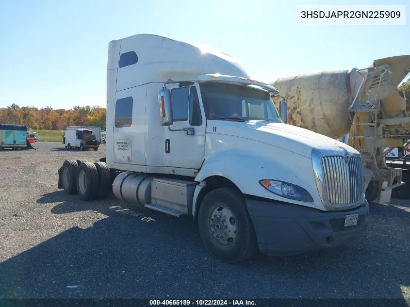 2016 International Prostar VIN: 3HSDJAPR2GN225909 Lot: 40655189