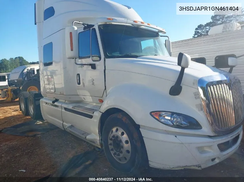 2016 International Prostar VIN: 3HSDJAPR1GN461404 Lot: 40840237