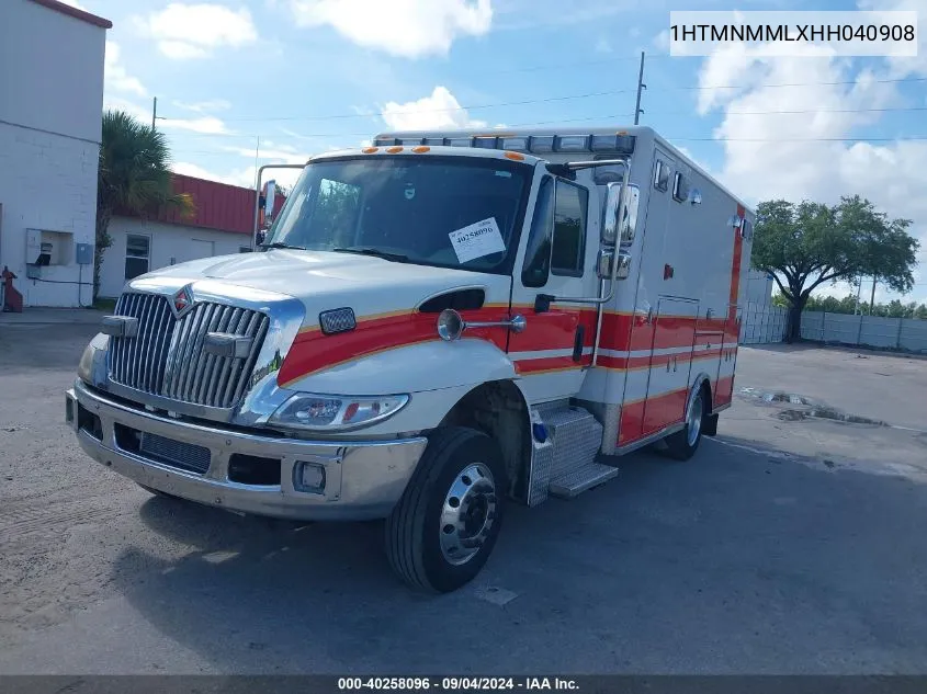 1HTMNMMLXHH040908 2017 International Durastar 4300