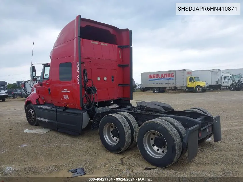 3HSDJAPR6HN410871 2017 International Prostar