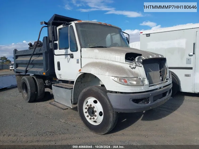 2017 International 4000 4300 VIN: 1HTMMMMP7HH180646 Lot: 40665845