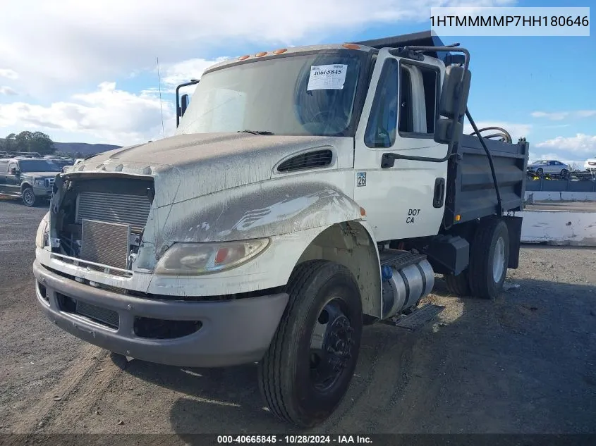 2017 International 4000 4300 VIN: 1HTMMMMP7HH180646 Lot: 40665845