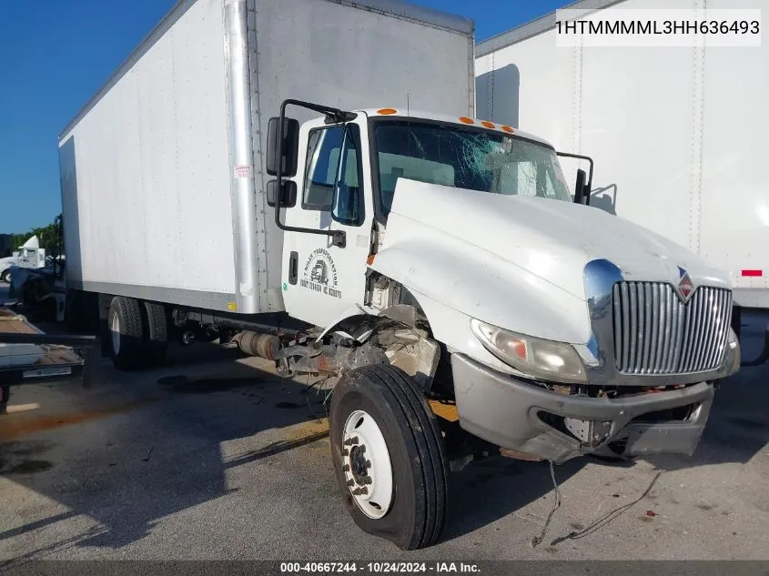 2017 International Durastar 4300 VIN: 1HTMMMML3HH636493 Lot: 40667244