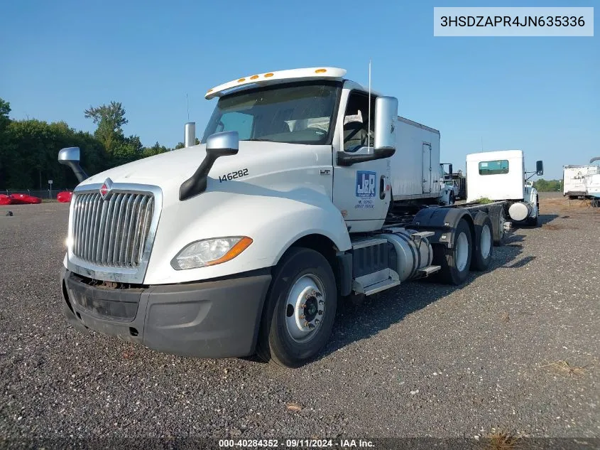 2018 International Lt625 VIN: 3HSDZAPR4JN635336 Lot: 40284352