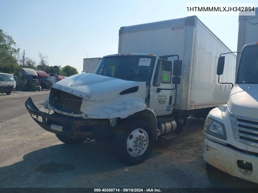 1HTMMMMLXJH342854 2018 International Durastar 4300