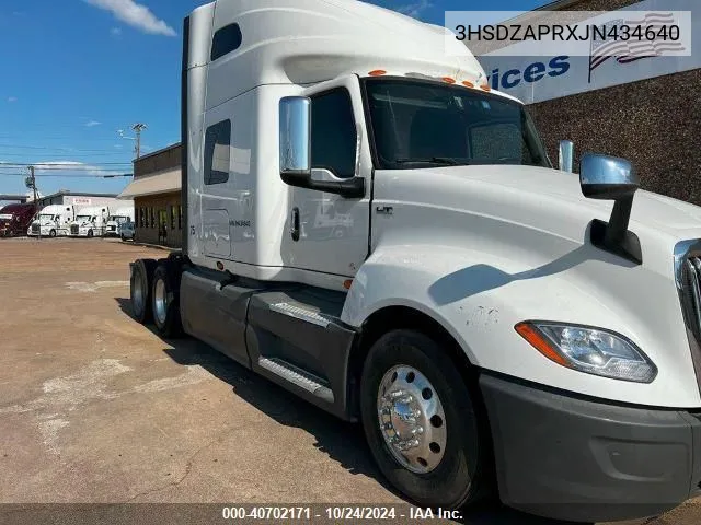 2018 International Lt VIN: 3HSDZAPRXJN434640 Lot: 40702171