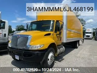 2018 International Durastar 4300 VIN: 3HAMMMML6JL468199 Lot: 40702820