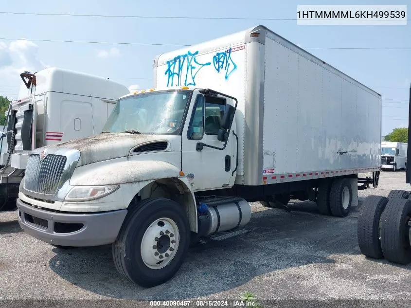 1HTMMMML6KH499539 2019 International Durastar 4300