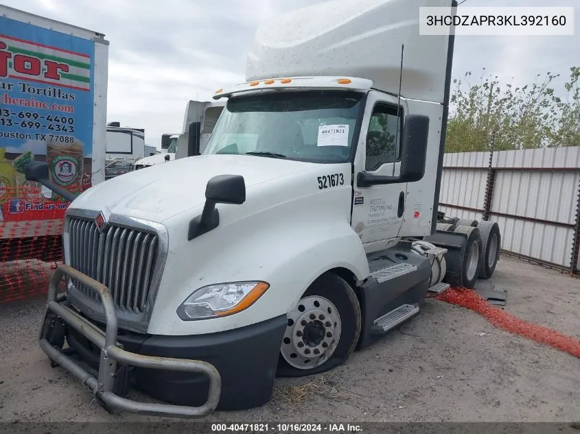 2019 International Lt VIN: 3HCDZAPR3KL392160 Lot: 40471821