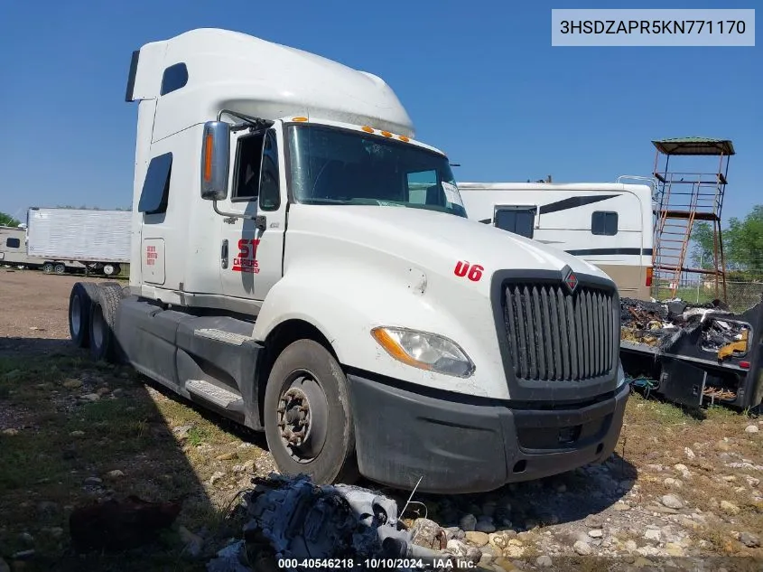 2019 International Lt VIN: 3HSDZAPR5KN771170 Lot: 40546218