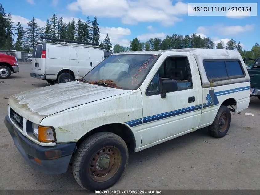 1990 Isuzu Conventional Short Wheelbase VIN: 4S1CL11L0L4210154 Lot: 39781037