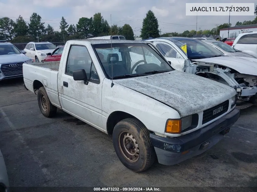 1990 Isuzu Conventional Short Bed VIN: JAACL11L7L7212903 Lot: 40473232