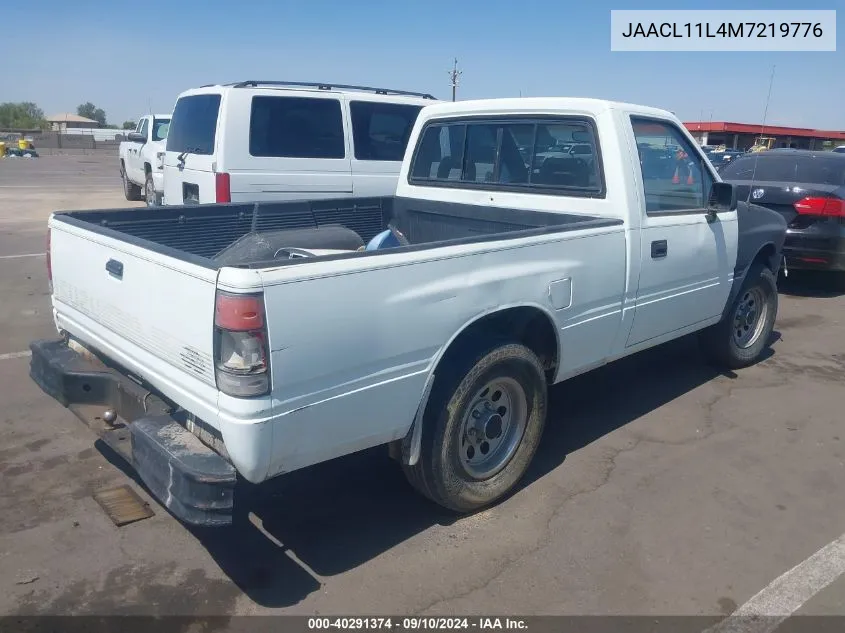 1991 Isuzu Conventional Short Bed VIN: JAACL11L4M7219776 Lot: 40291374