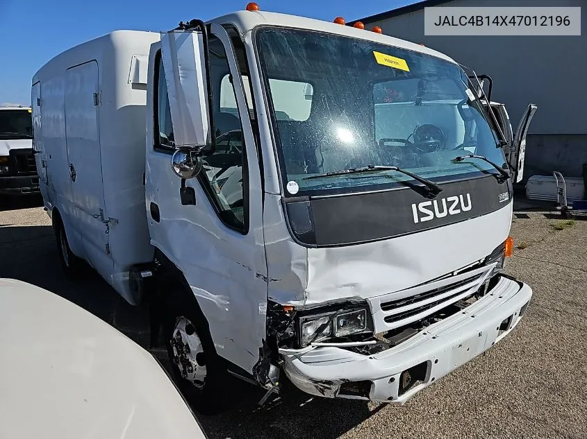 2004 Isuzu W4S042 Npr Hd Dsl Reg VIN: JALC4B14X47012196 Lot: 40578437