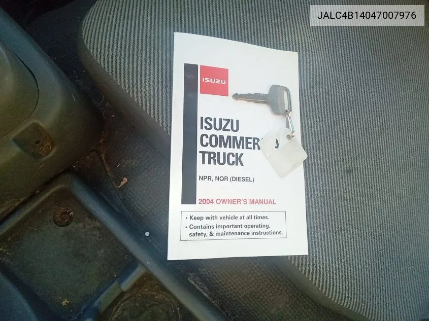 JALC4B14047007976 2004 Isuzu W4S042 Npr Hd Dsl Reg