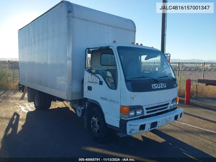 2005 Isuzu W4S042 Npr Hd Dsl Reg VIN: JALC4B16157001347 Lot: 40855791