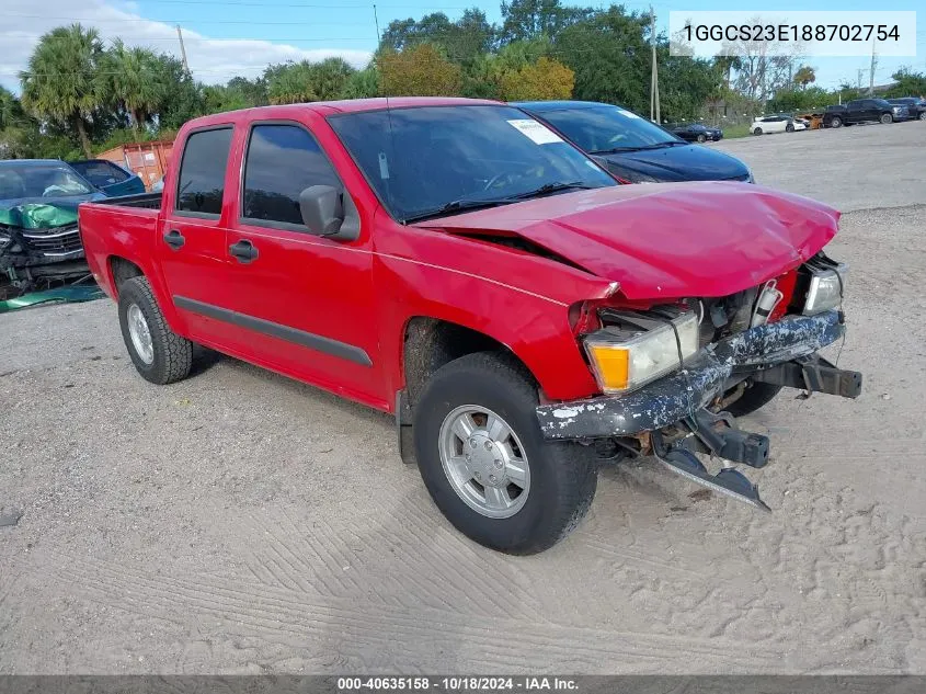 2008 Isuzu I-370 VIN: 1GGCS23E188702754 Lot: 40635158