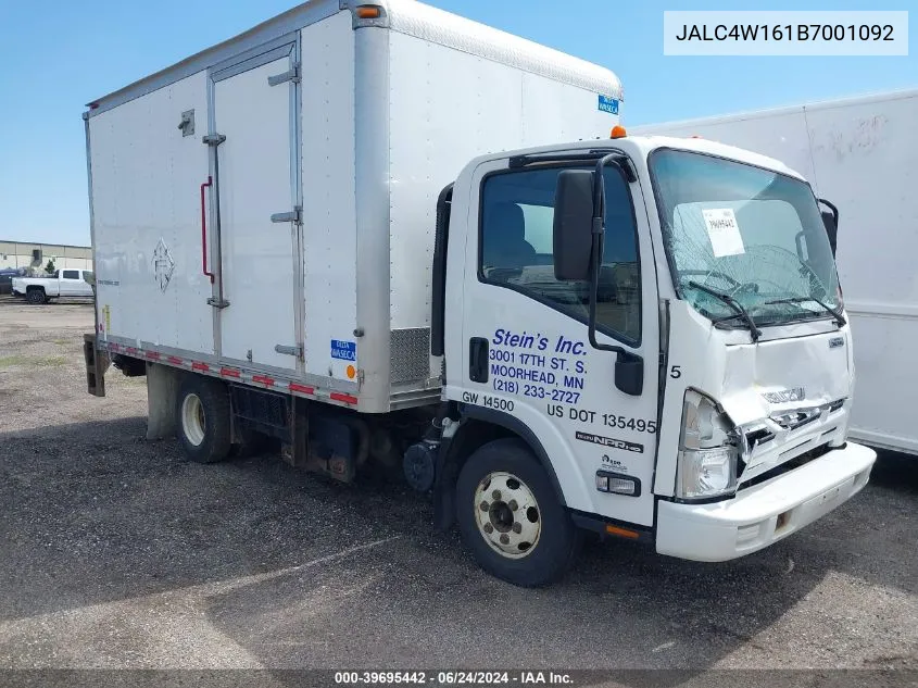 2011 Isuzu Npr Hd Dsl Reg VIN: JALC4W161B7001092 Lot: 39695442