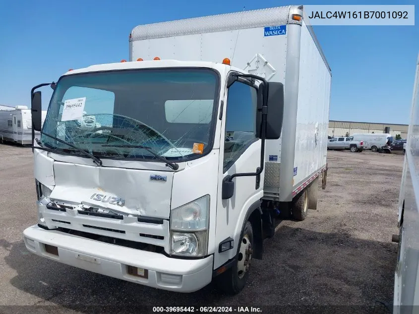 2011 Isuzu Npr Hd Dsl Reg VIN: JALC4W161B7001092 Lot: 39695442