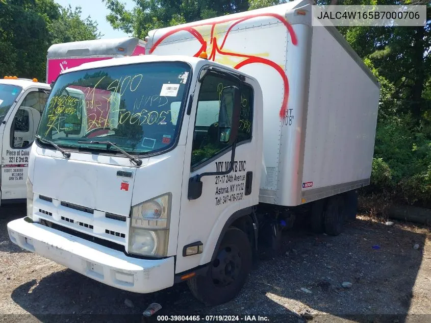 2011 Isuzu Npr Hd Dsl Reg VIN: JALC4W165B7000706 Lot: 39804465