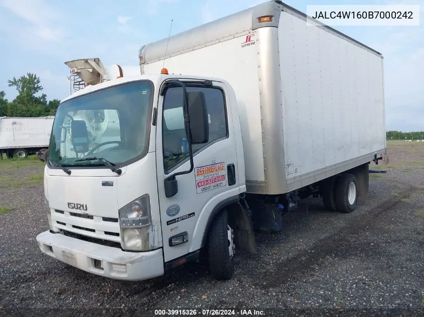 2011 Isuzu Npr Hd Dsl Reg VIN: JALC4W160B7000242 Lot: 39915326