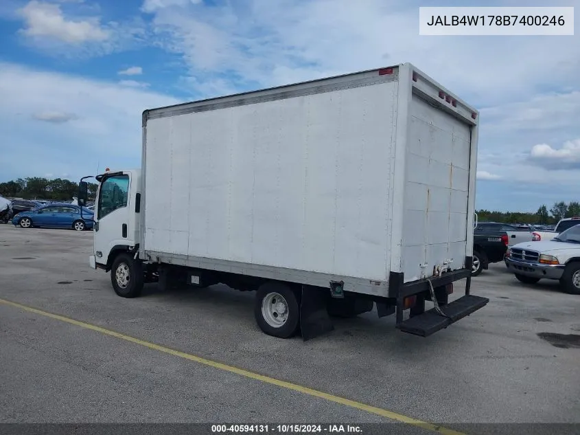 2011 Isuzu Npr Dsl Reg At Eco-Max VIN: JALB4W178B7400246 Lot: 40594131