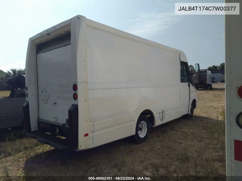 2012 Isuzu Commercial Van VIN: JALB4T174C7W00377 Lot: 40002101