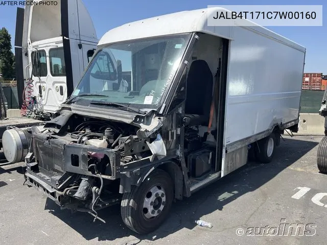 2012 Isuzu Commercial Van VIN: JALB4T171C7W00160 Lot: 40567224