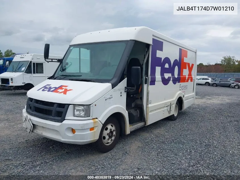 2013 Isuzu Commercial Van VIN: JALB4T174D7W01210 Lot: 40353819