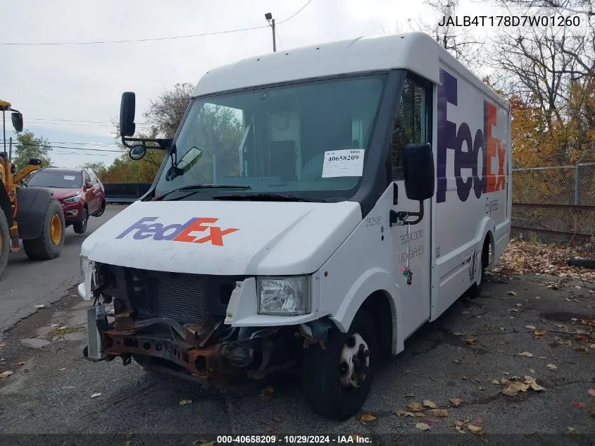 2013 Isuzu Commercial Van VIN: JALB4T178D7W01260 Lot: 40658209