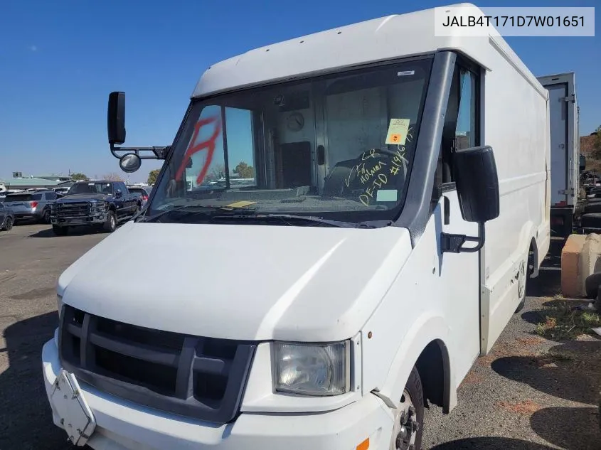 JALB4T171D7W01651 2013 Isuzu Commercial Van