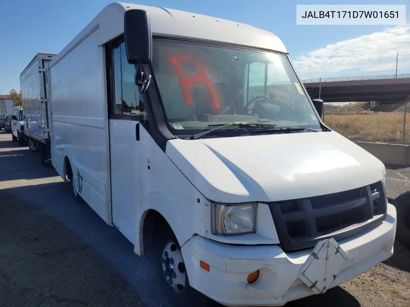 2013 Isuzu Commercial Van VIN: JALB4T171D7W01651 Lot: 40659377