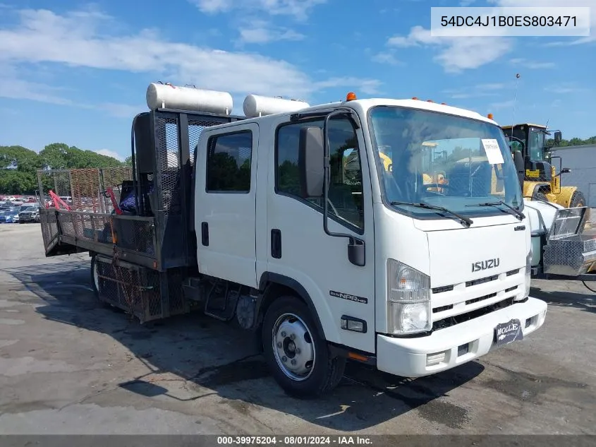 2014 Isuzu Npr Gas Crew VIN: 54DC4J1B0ES803471 Lot: 39975204