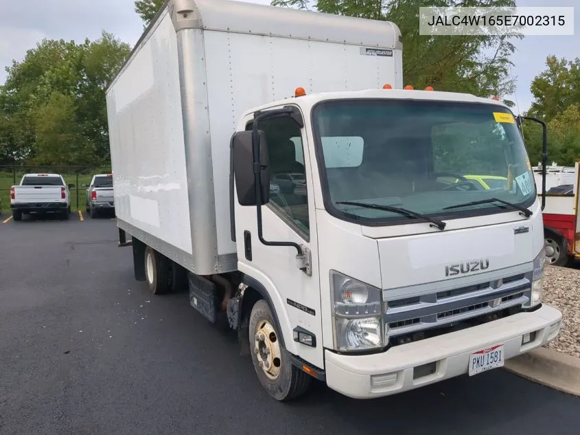 2014 Isuzu Npr Hd Dsl Reg At VIN: JALC4W165E7002315 Lot: 40637680