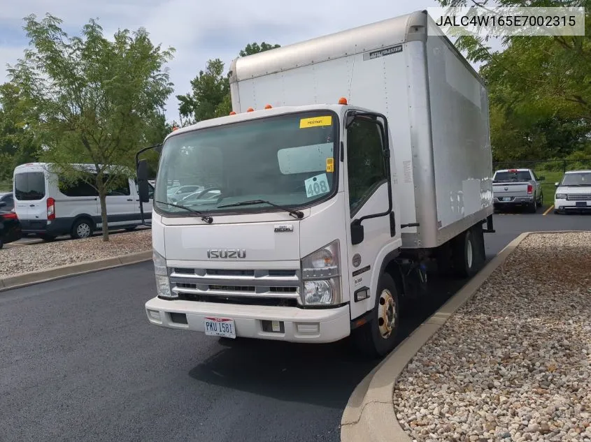 2014 Isuzu Npr Hd Dsl Reg At VIN: JALC4W165E7002315 Lot: 40637680