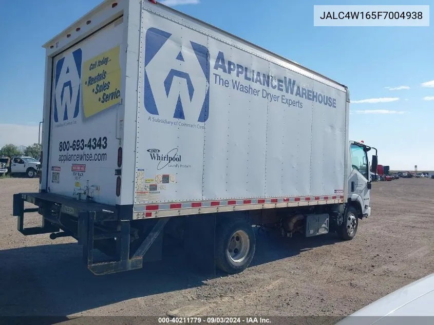 2015 Isuzu Npr Dsl Reg At VIN: JALC4W165F7004938 Lot: 40211779